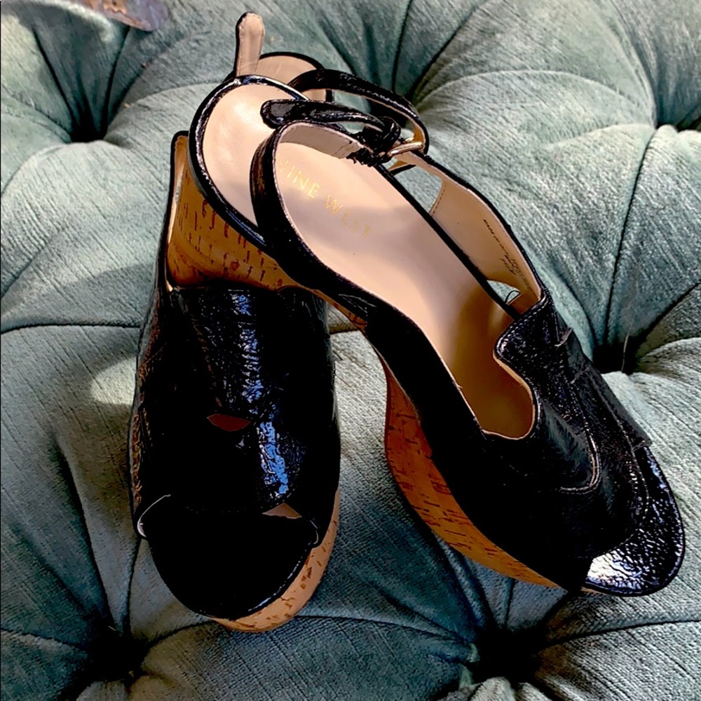 Patent Platform Shoes View 2